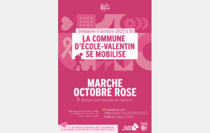 OCTOBRE ROSE - Ecole-Valentin
