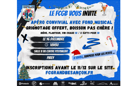 Apéro de fin d'année 