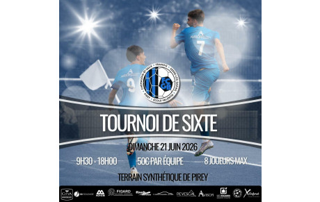 Tournoi de sixte 2026